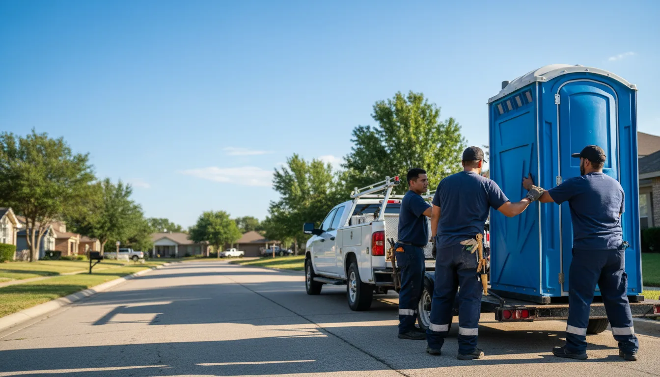 Portable Toilet Rental in Hedrick, IA near me